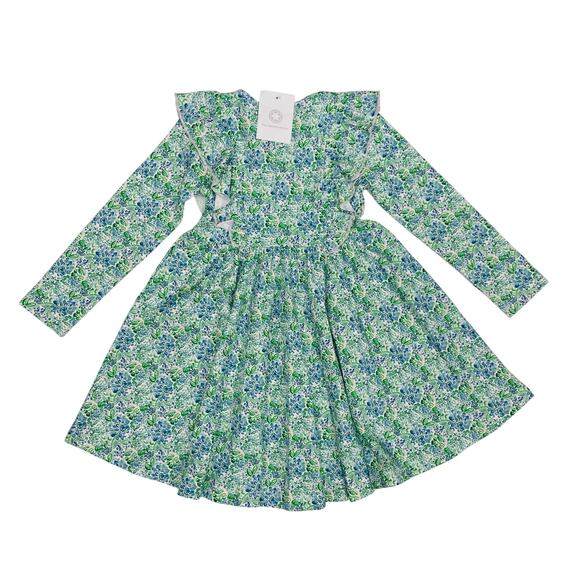 NWT TPP Size 5Y Blue Aster Twirl Dress - Picture 4 of 6